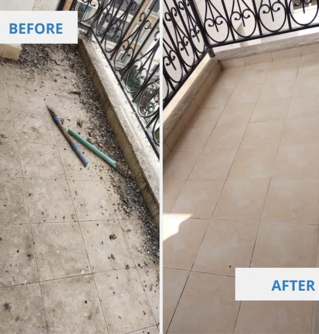 Before after cleaning result 12