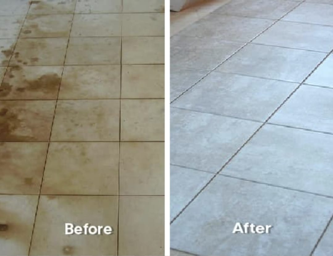 Before after cleaning result 13