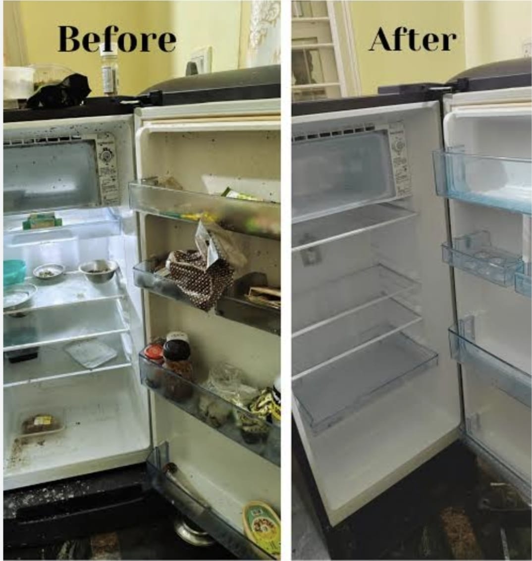 Before after cleaning result 2