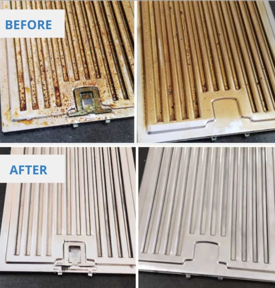 Before after cleaning result 4