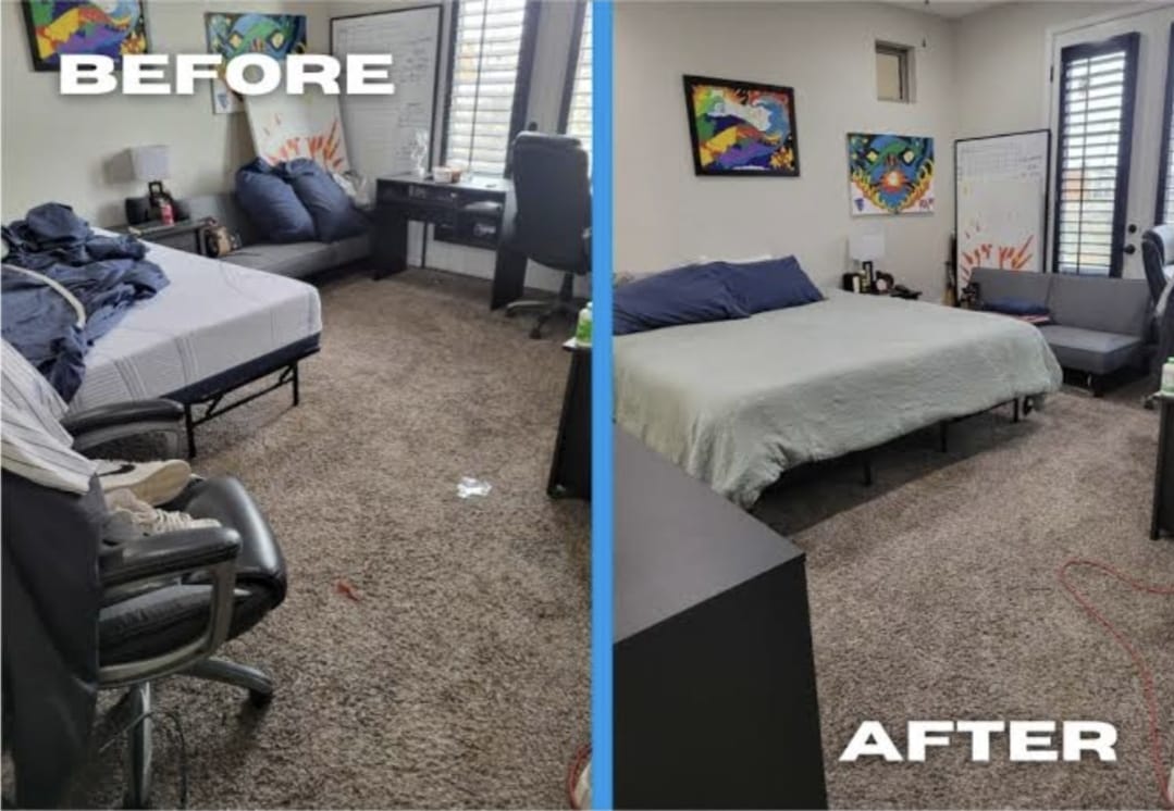 Before after cleaning result 6
