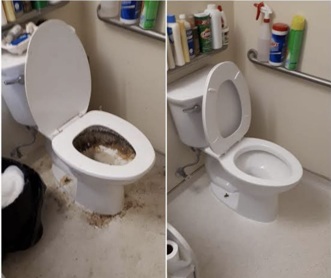 Before after cleaning result 9